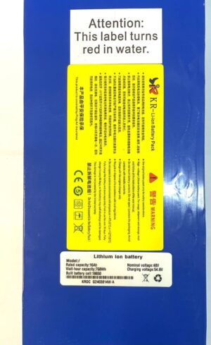 Аккумулятор Li-ion 48V 16ah для Kugoo M4 и его аналогов