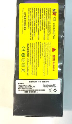 Аккумулятор батарея 36V 9.6ah для самокатов аналогов Xiaomi m365