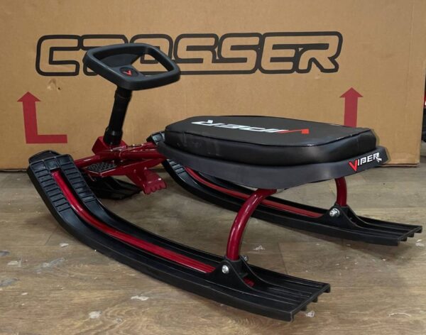 Детский снегокат Viper (MUSTANG) - Красный — изображение 5