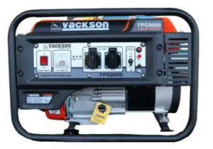Бензиновый генератор Vackson FPG8000E 3,5kw с ручным стартером. AVR!