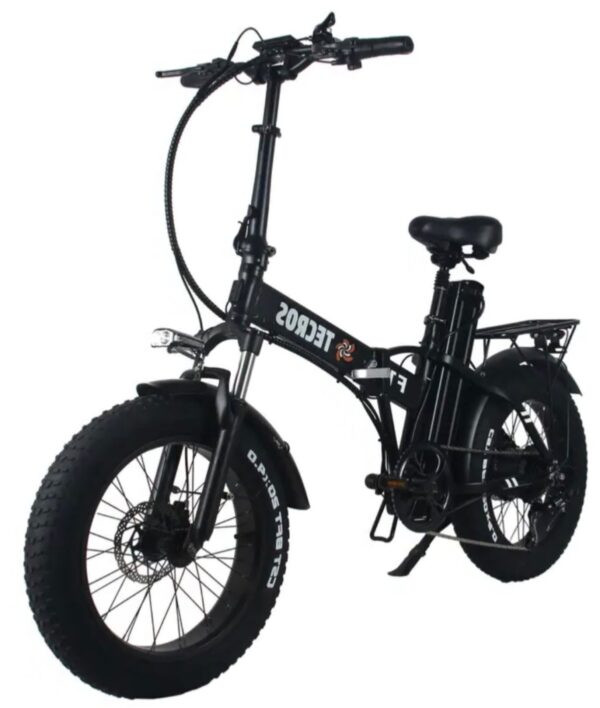 Электровелосипед fatbike Tecros F1 48v 20ah 750w 20" 45 км/ч складной