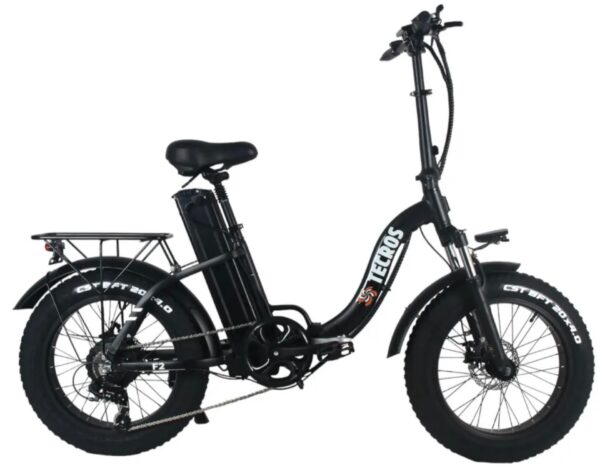 Электровелосипед Fatbike Tecros F2 48v 20ah 750w 20" 45км/ч складной — изображение 2