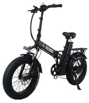 Электровелосипед фетбайк Tecros F1 48v 15ah 500w 20″ 40км/ч складной