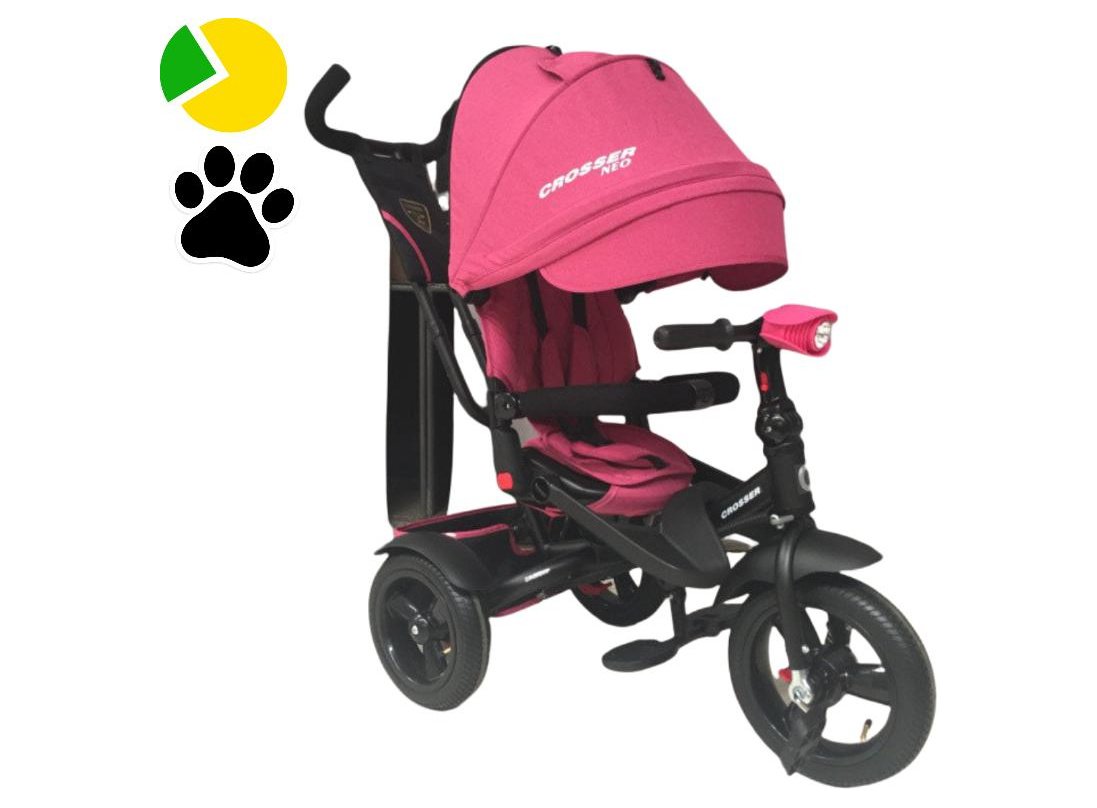 Велосипед трехколесный Crosser T-400 NEO ECO Air — изображение 4