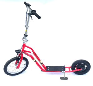 Электросамокат детский SNS 24V/500W/7,8Ah 12″ мотор Junior — Красный