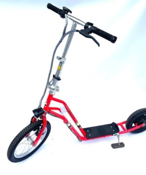 Электросамокат детский SNS 24V/500W/7,8Ah 12″ мотор Junior — Красный