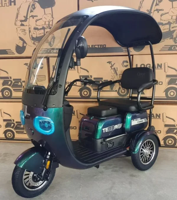 Электрический трицикл Corso "Terra" 800W 72V/20Ah — изображение 5