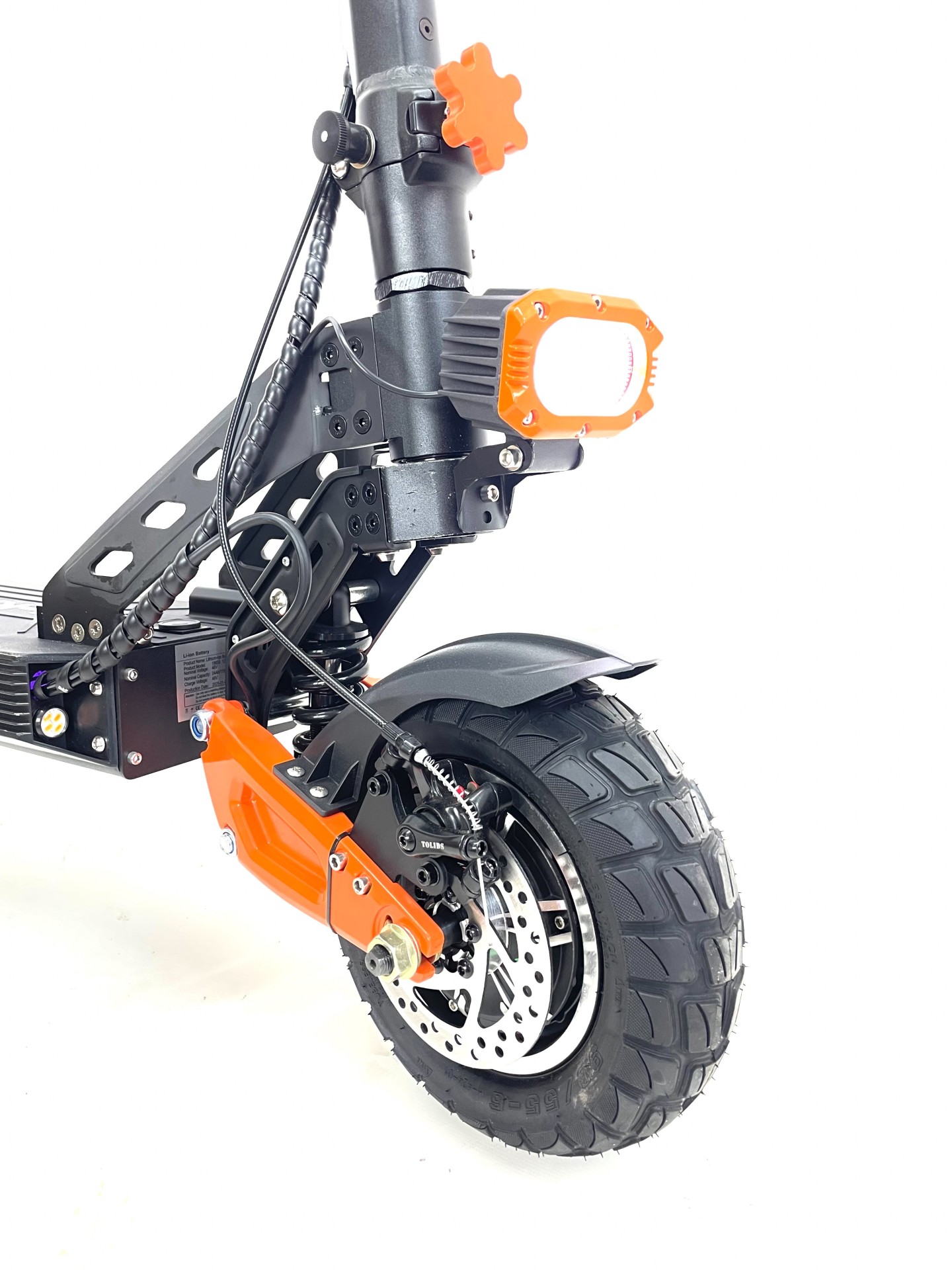 Электросамокат X-Scooter EKAM PRO 10" 2×2500w 52В 24Аh + сиденье! — изображение 4