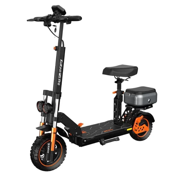 Электросамокат с сиденьем Kugoo Kirin M5 Pro 2025 1200 Вт; 20 А/год; 48 В — изображение 2