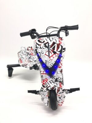 Дрифт-карт Windtech Crazy Bug 500W Граффити буквы с амортизацией