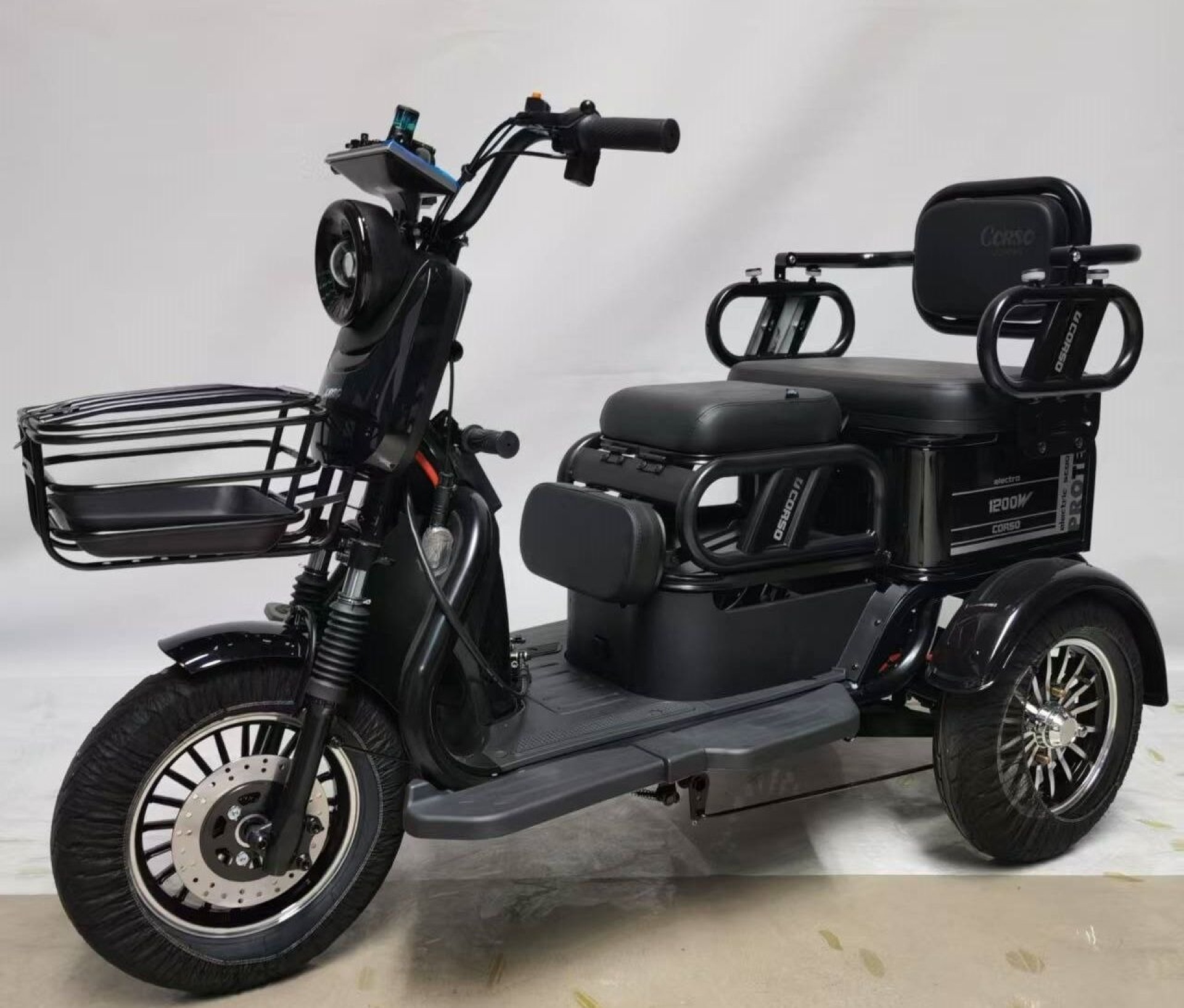 Электроскутер Corso Protex (1200W графеновый акб 72V/23Ah) — изображение 5