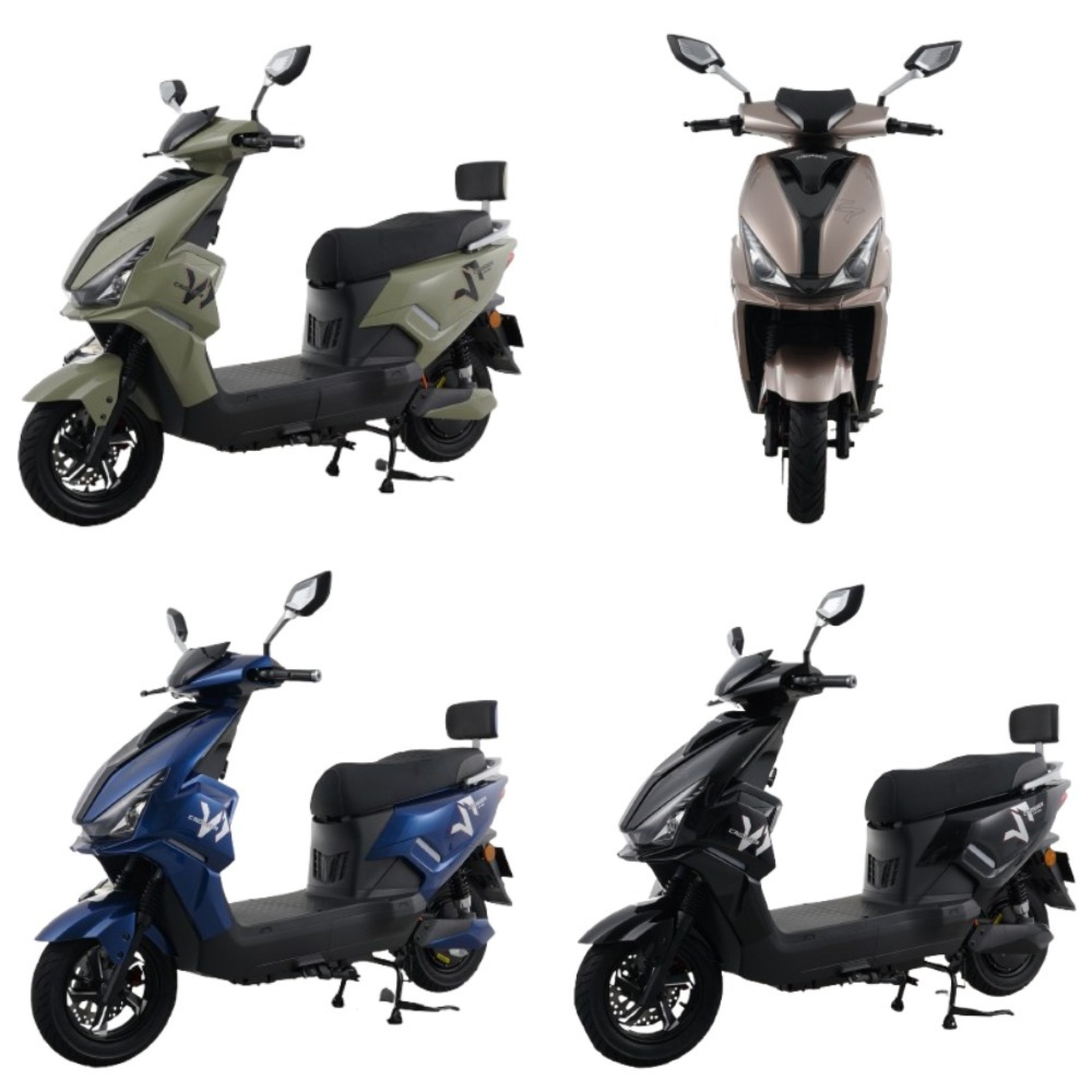 Электроскутер Crosser CR-23 tank 2500W (графеновый акб 72V/23Ah) 2025!