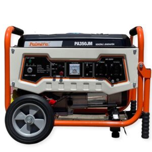 Бензиновый генератор Palmera PA350JM 2.5-2.8 кВ на колесах с ручками