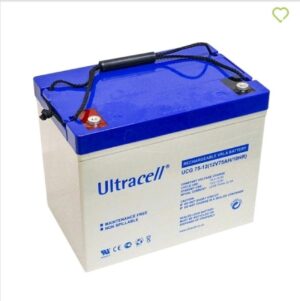 Гелевый аккумулятор Ultracell UCG75-12 12V 75Ah