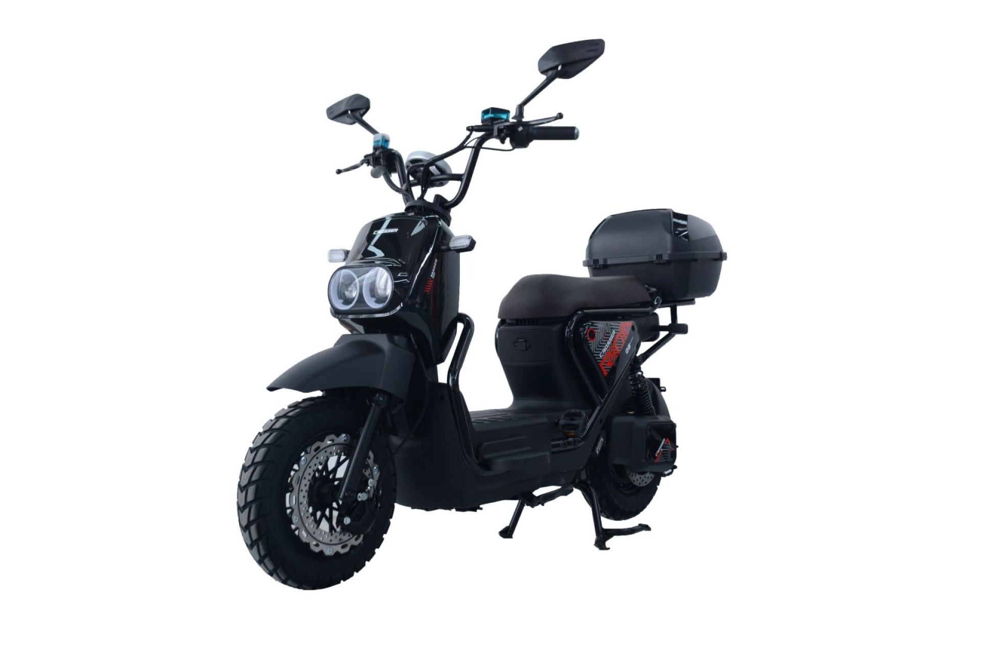 Электроскутер Crosser CR-4 1200W (графеновый акб 72V/24Ah) 2026 без багажника!