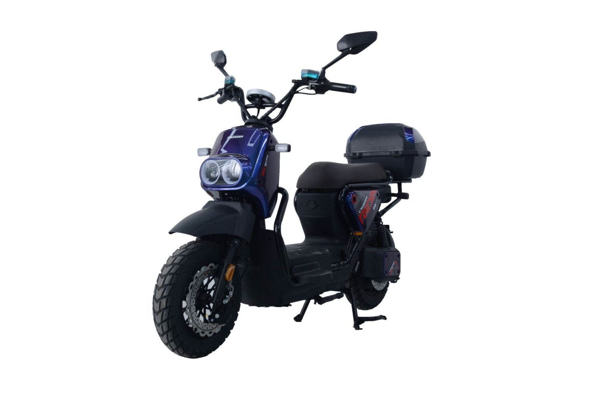 Электроскутер Crosser CR-4 1200W (графеновый акб 72V/24Ah) 2026 без багажника! — изображение 4