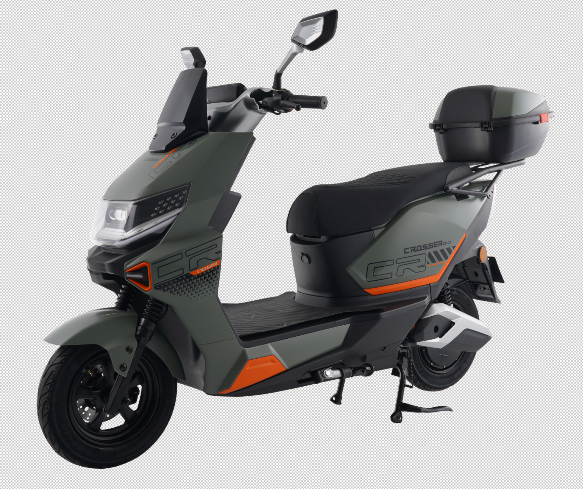 Электроскутер Crosser CR-20 2500W 72V 24Ah Графенофи акб 2026!