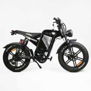 Электрофетбайк Corso «Komodo» 20″ дюймов рама стальная, двигатель 1200W, аккумулятор 60V21AH