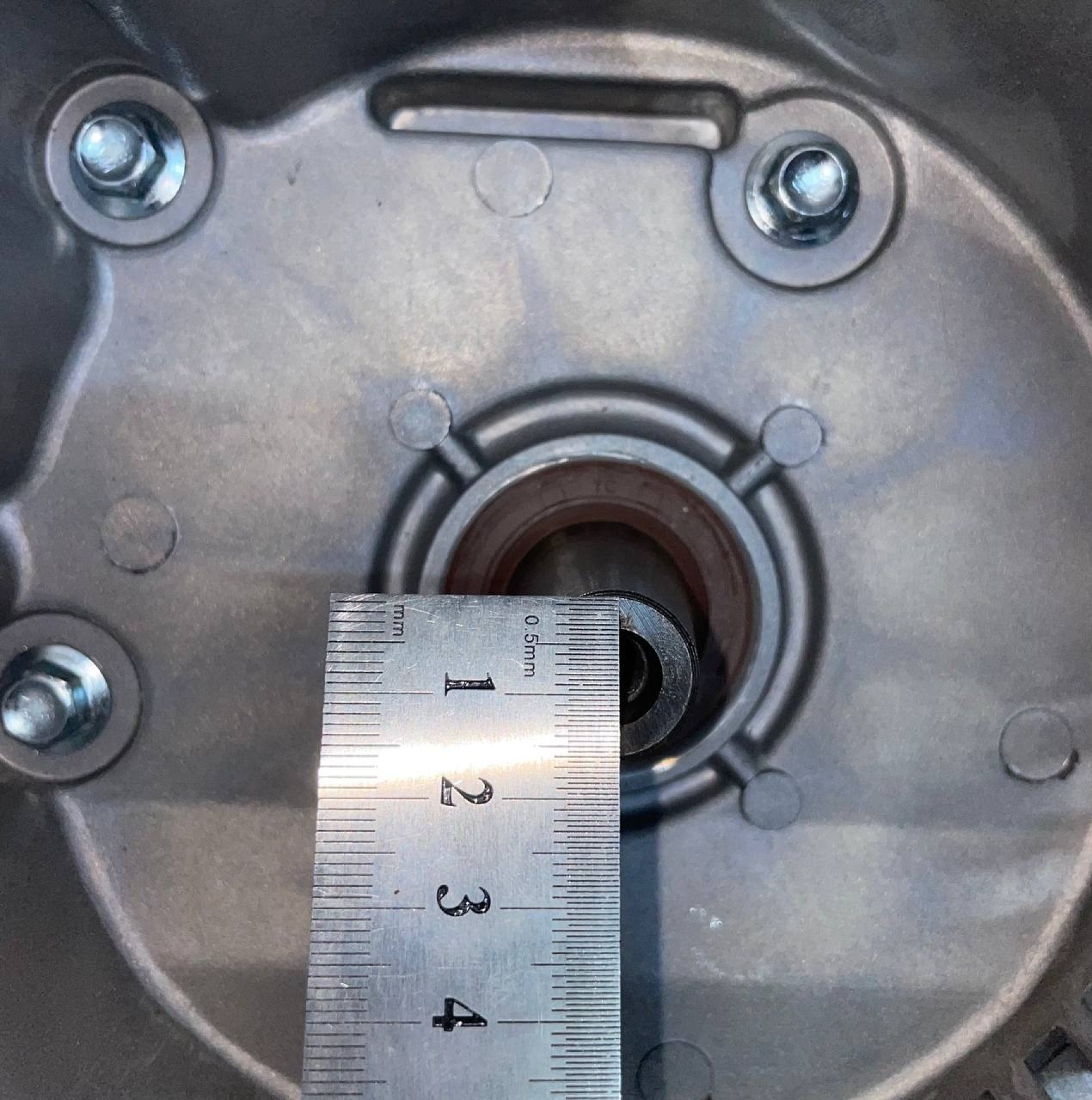 Двигатель для генератора 170F 7HP S конусный вал 32*23 мм (короткий вал) — изображение 4