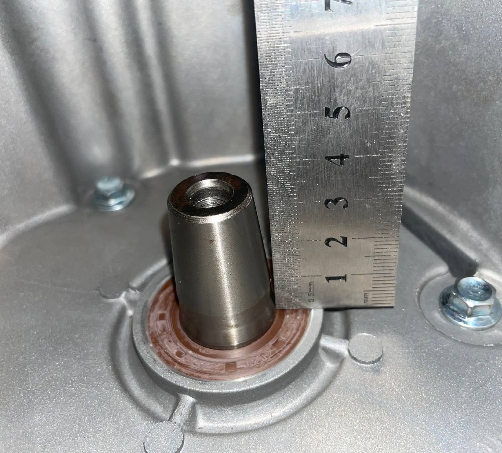 Двигатель для генератора 170F 7HP S конусный вал 32*23 мм (короткий вал) — изображение 5