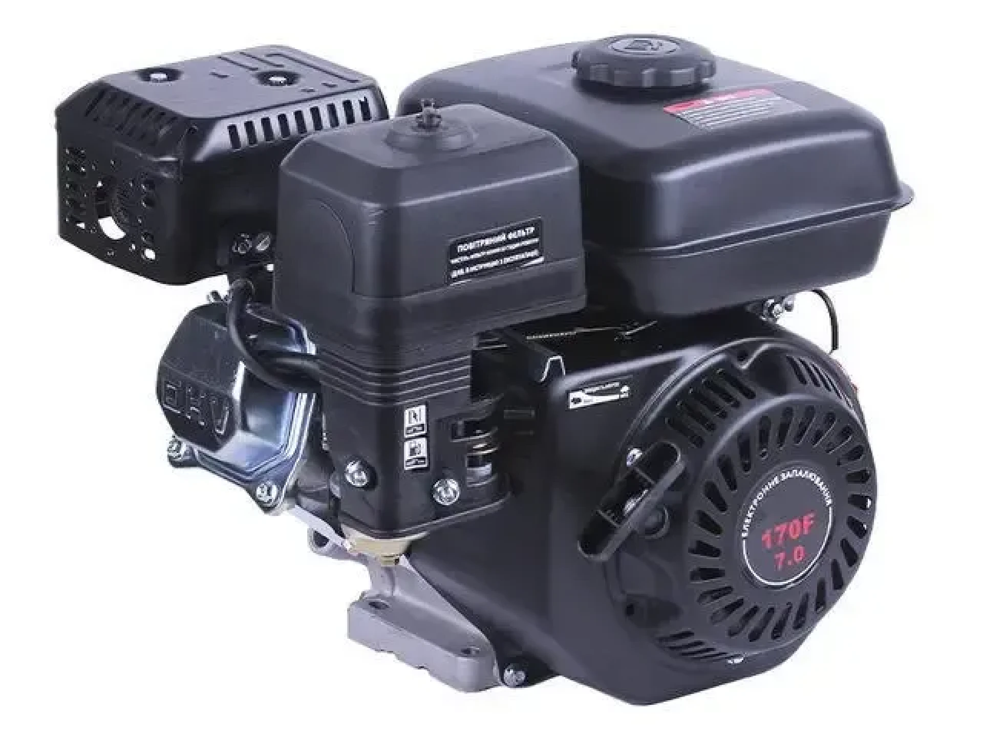 Двигатель бензиновый 170F TT (с выходом вала под конус) 7 л.с. — изображение 2