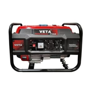 Генератор бензиновый Veta VT350JE (2.5кВт-2.8 кВт) Ручной стартер. Медь