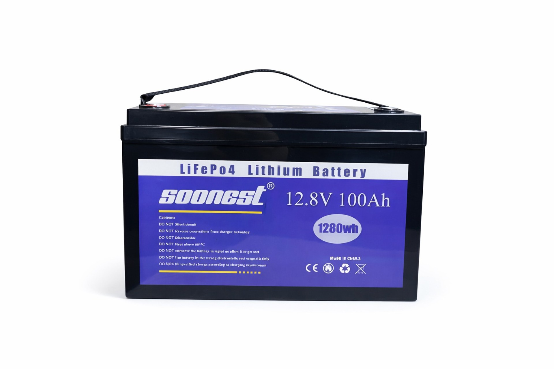 Аккумулятор LiFePO4 Soonest 12.8V 100Ah (литий-железо-фосфатный)