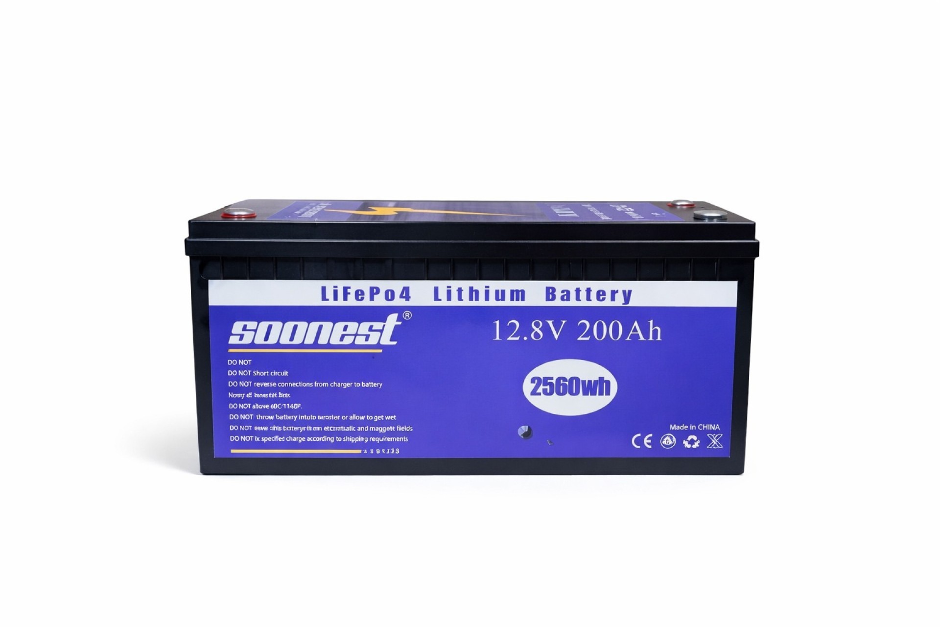 Аккумулятор LiFePO4 Soonest 12.8V 200Ah (литий-железо-фосфатный) — изображение 2