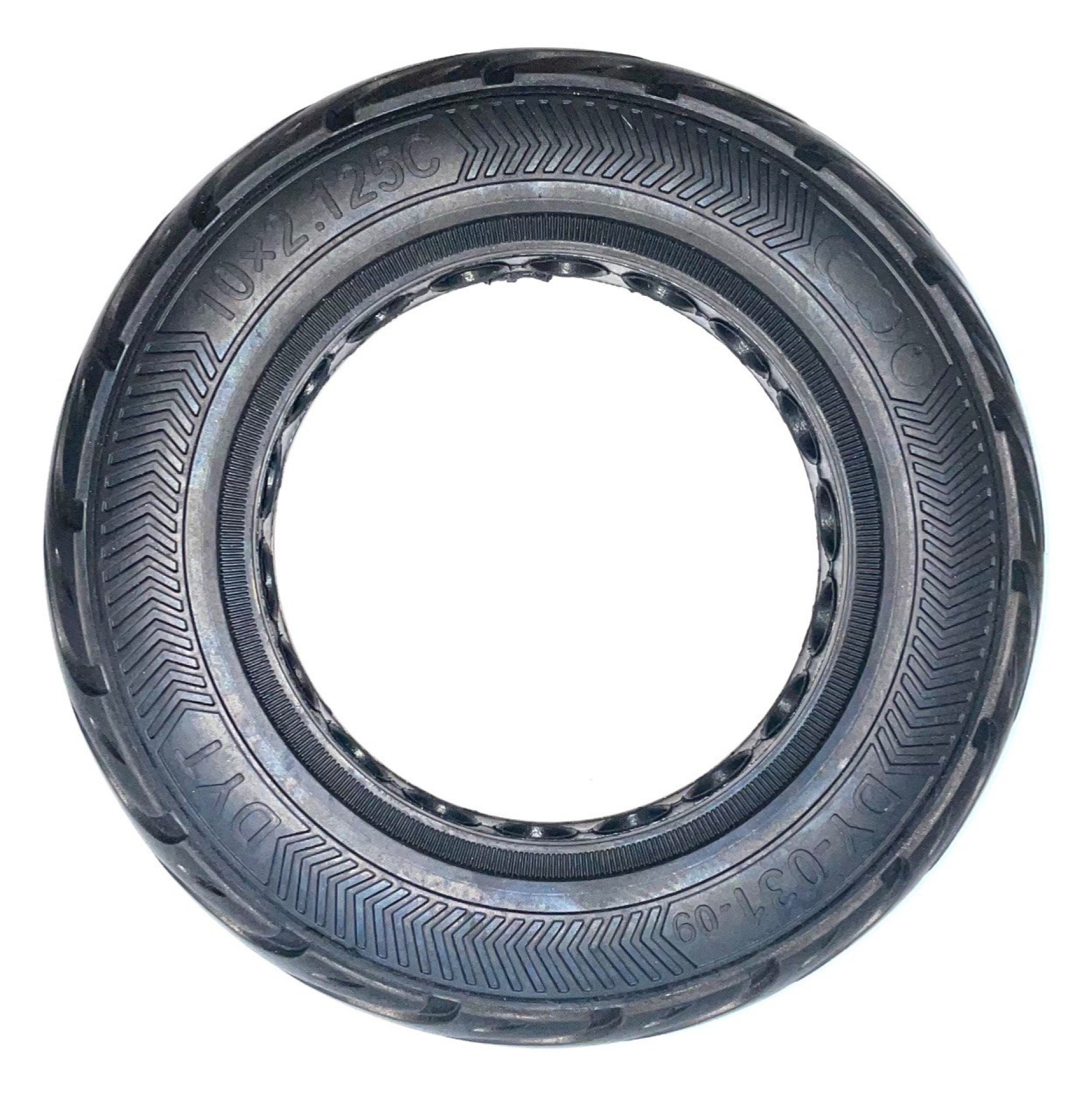 Покрышка для электросамоката перфорированная 10*2.125C DY-031