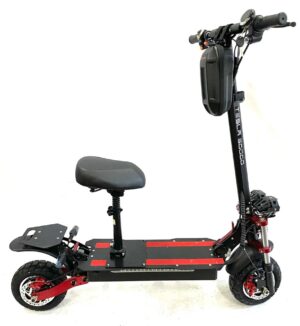 Электросамокат Tesla 30000 (52V 24Ah) на 2*2000W с сиденьем