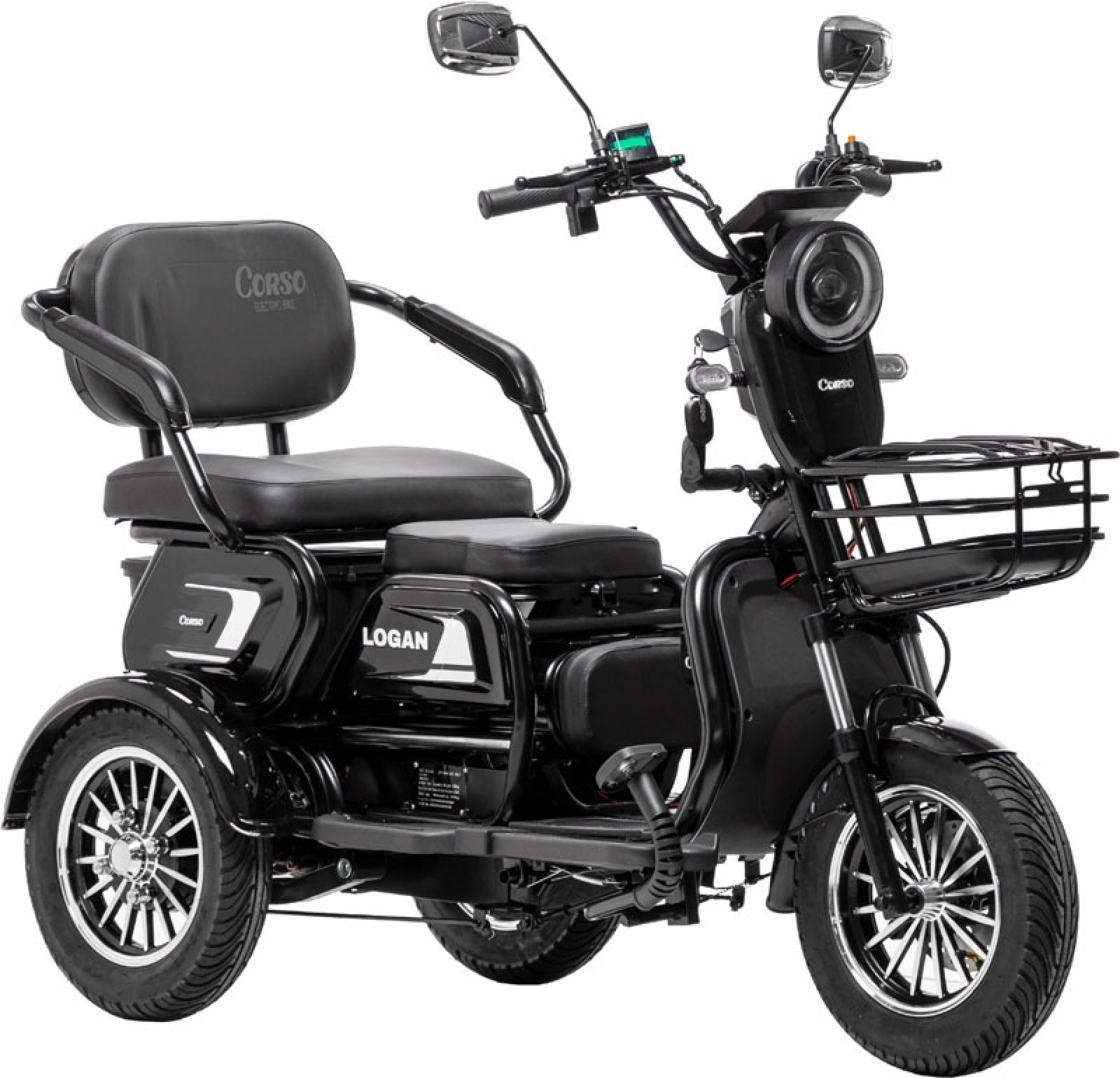 Электроскутер Corso Logan Pro (1200W графеновый акб 72V/28Ah) — изображение 4