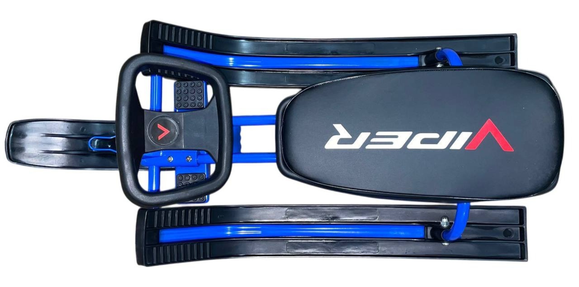 Детский снегокат Viper (MUSTANG) – синий с амортизатором. — изображение 5