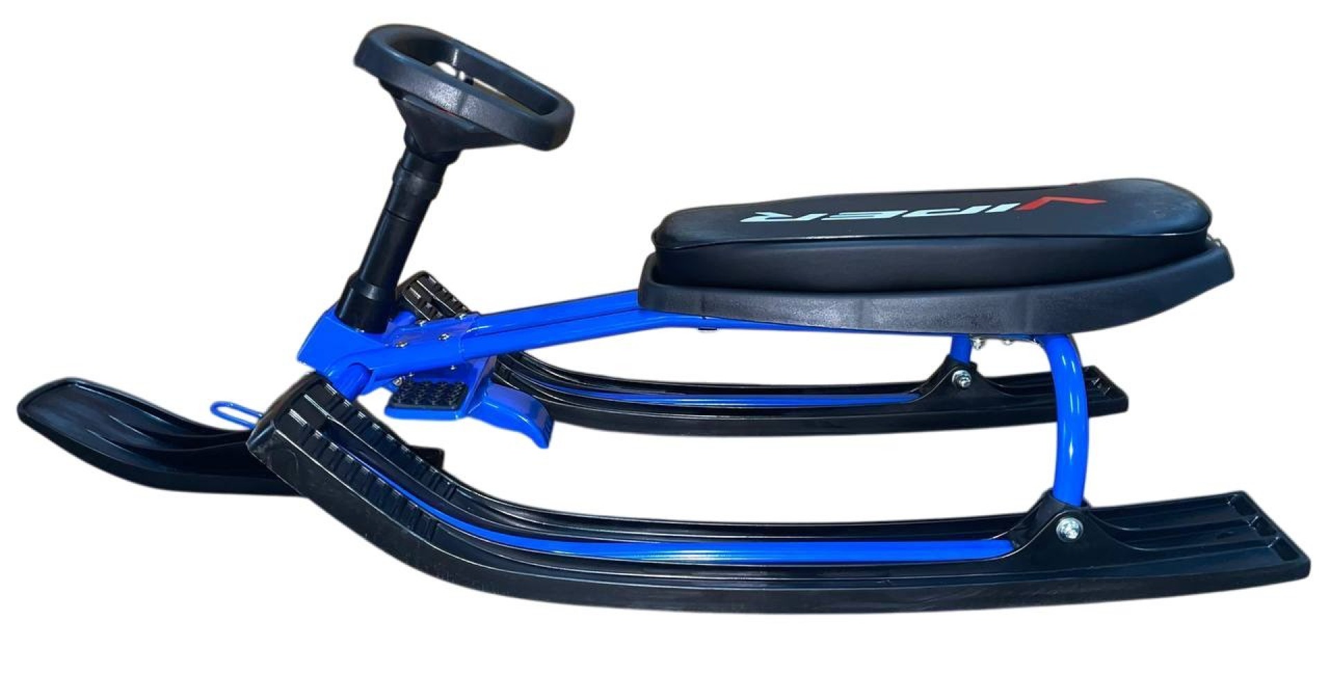 Детский снегокат Viper (MUSTANG) – синий с амортизатором. — изображение 6