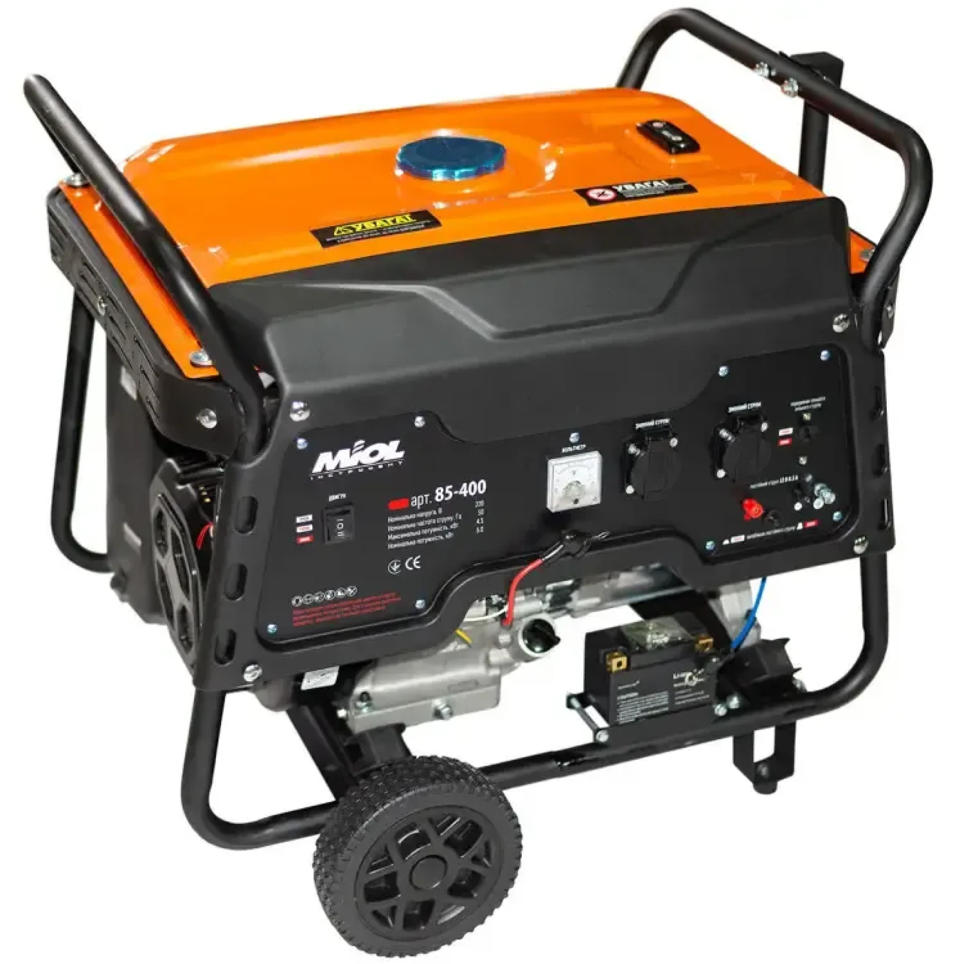 Генератор бензиново-газовый MIOL 85-400 (4,5/5,0 кВт) — изображение 5