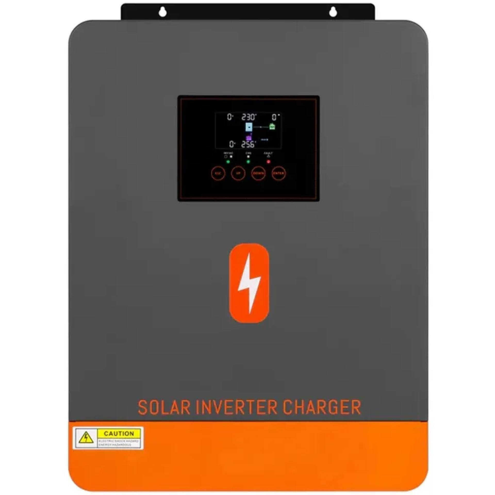 Гибридный инвертор Powmr Solar 4200W POW-HVM4.2K-24V-D (24В-4200Вт/12В-2300Вт)