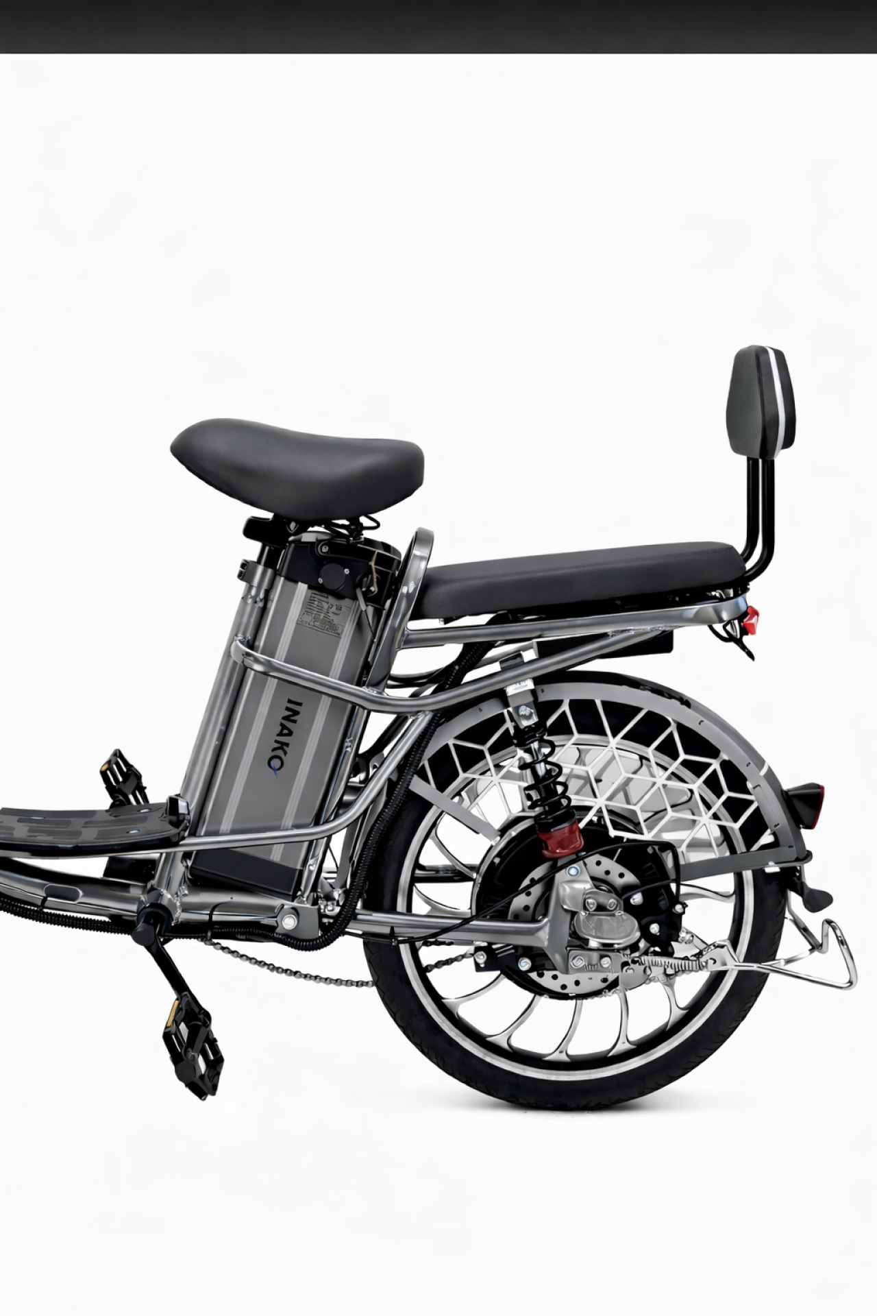 Электровелосипед MINAKO PRO 20" (750W 60V 21Ah) - Серый! — изображение 3