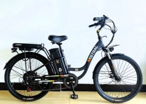 Электровелосипед Corso «Mistral» 26″ дюймов, алюминиевая рама, двигатель 600W, аккумулятор 48V20AH