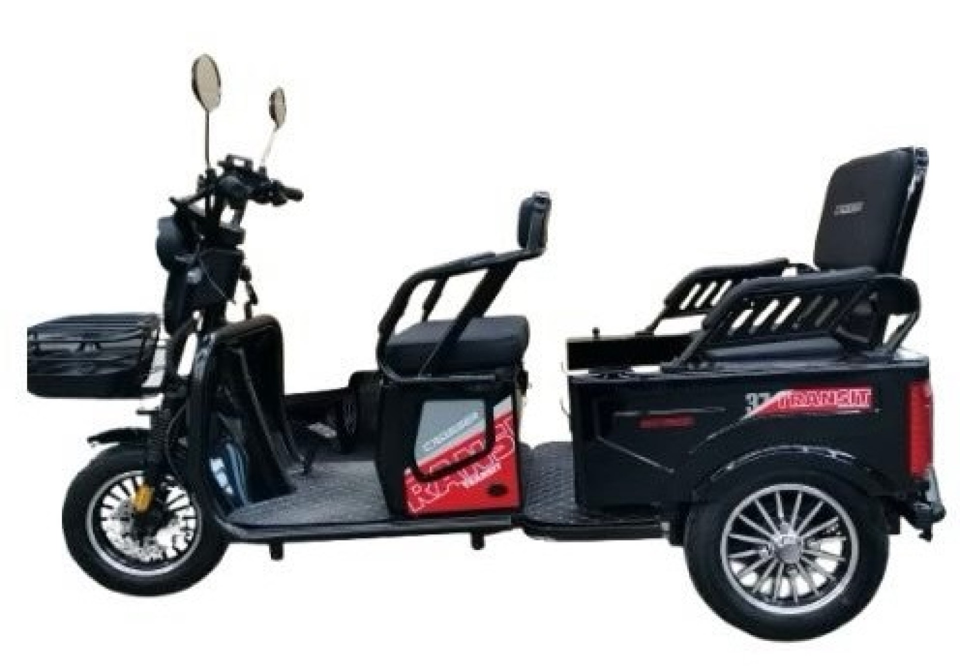 Электротрайк Crosser transit TR-5 1200W, 72V 24Ah Графеновый акб 2025! — изображение 4