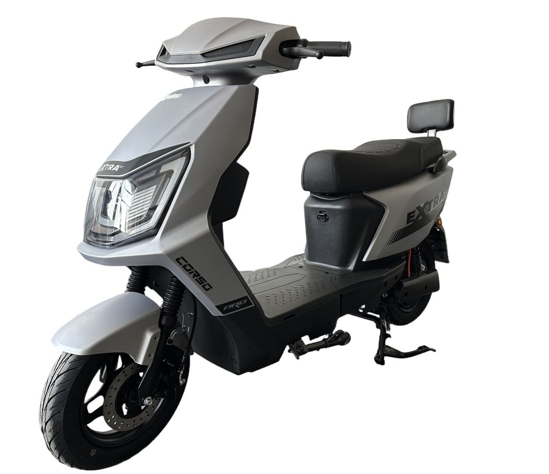 Электрический мопед Corso Extra, двигатель 1200W, аккумулятор литий-железо-фосфатный 64V/30Ah, в коробке — изображение 5