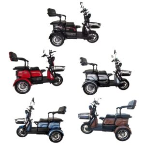 Электроскутер трехколесный Crosser TR1 PRO LFP (Мотор 1500ВТ, 76.8V 30AH LiFePO4 акб)