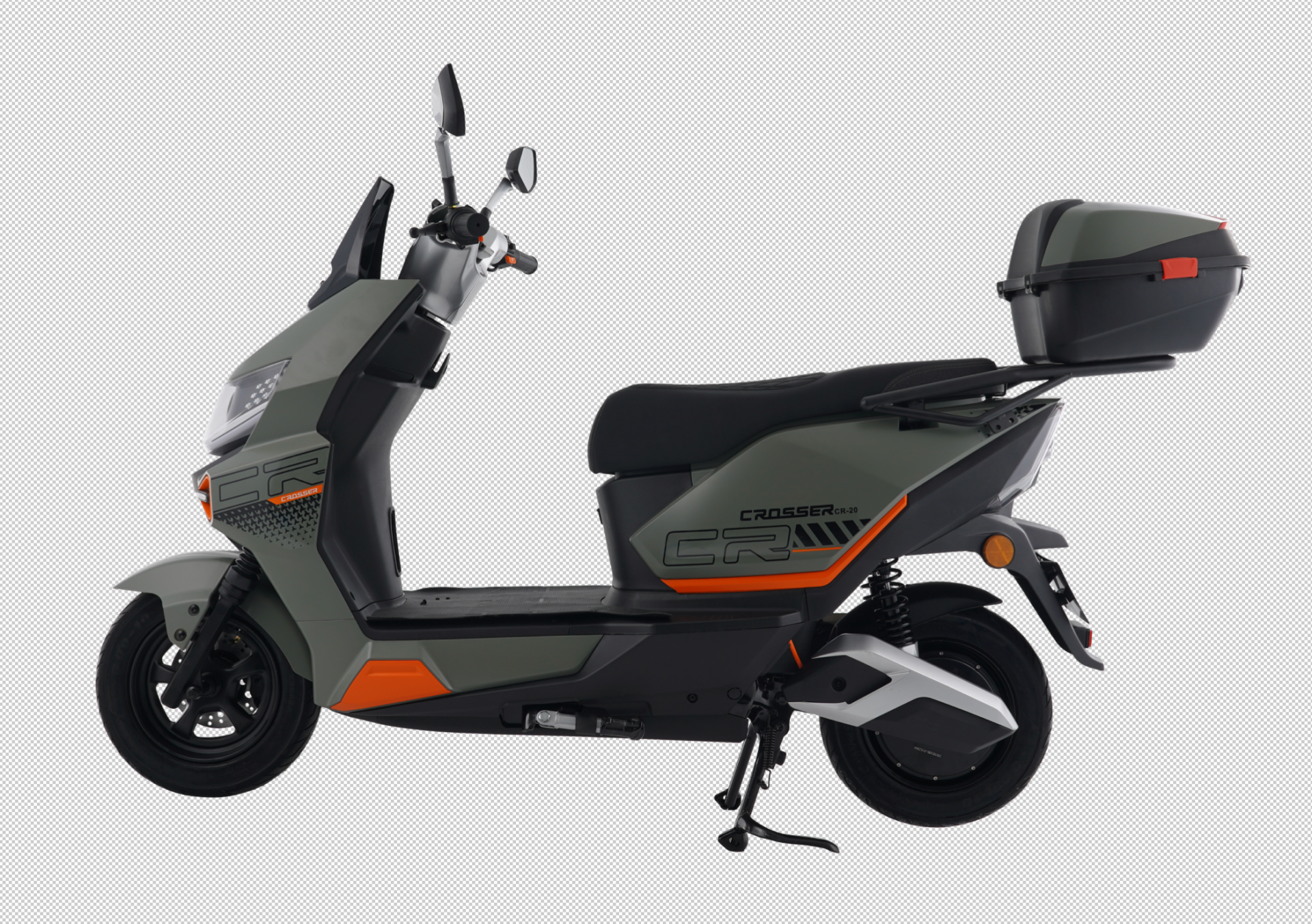 Электроскутер Crosser CR-20 2500W 72V 24Ah Графенофи акб 2026! — изображение 4