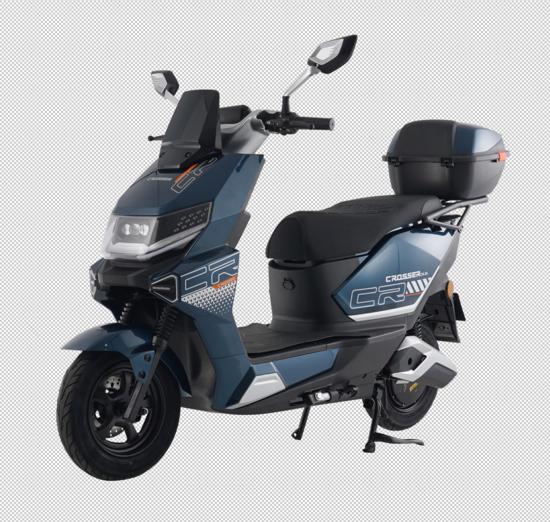 Электроскутер Crosser CR-20 2500W 72V 24Ah Графенофи акб 2026! — изображение 2
