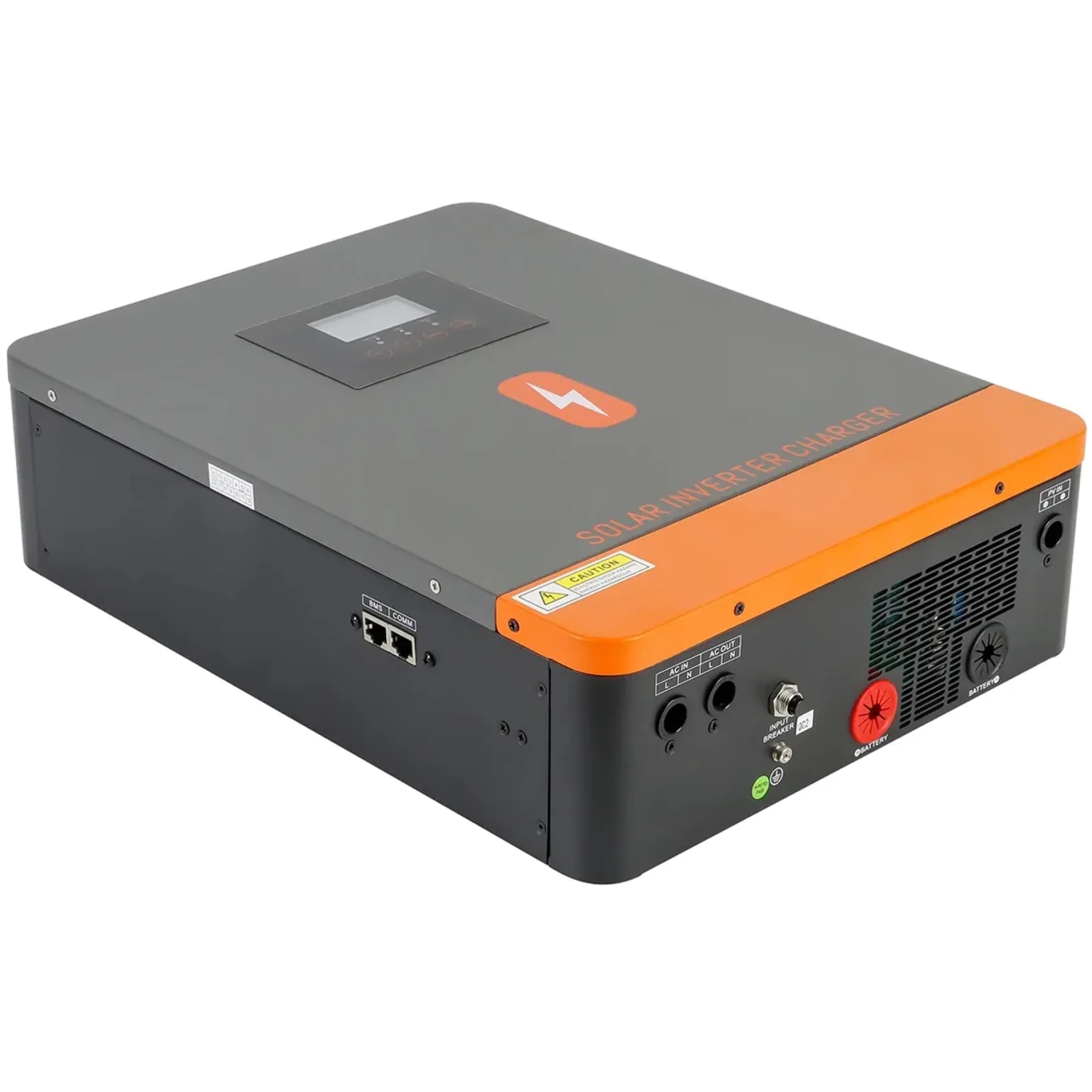Гибридный инвертор Powmr Solar 4200W POW-HVM4.2K-24V-D (24В-4200Вт/12В-2300Вт) + WIFI! — изображение 4