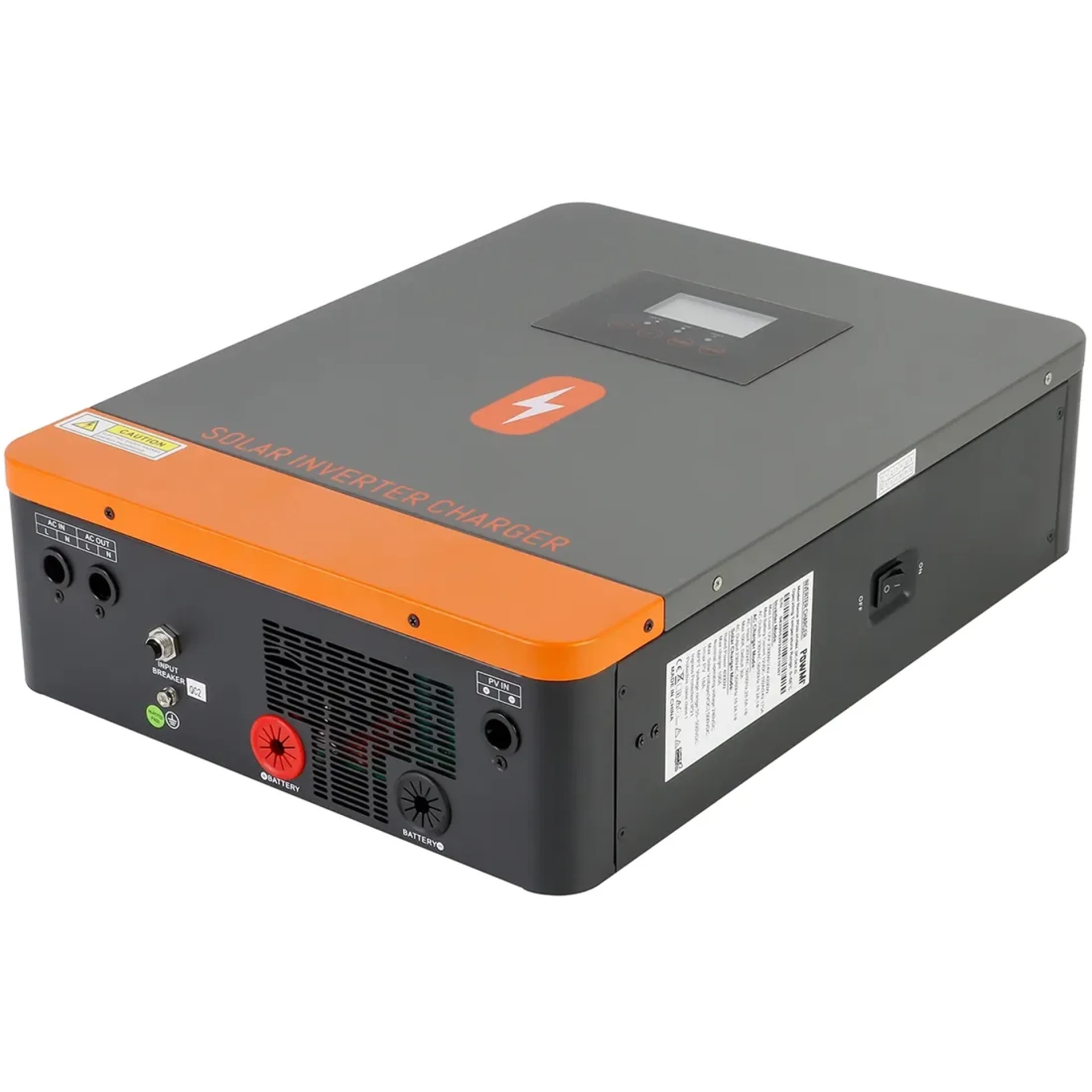 Гибридный инвертор Powmr Solar 4200W POW-HVM4.2K-24V-D (24В-4200Вт/12В-2300Вт) + WIFI! — изображение 5