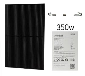 Солнечная панель Mono Solar 350W (1760×1040 мм)