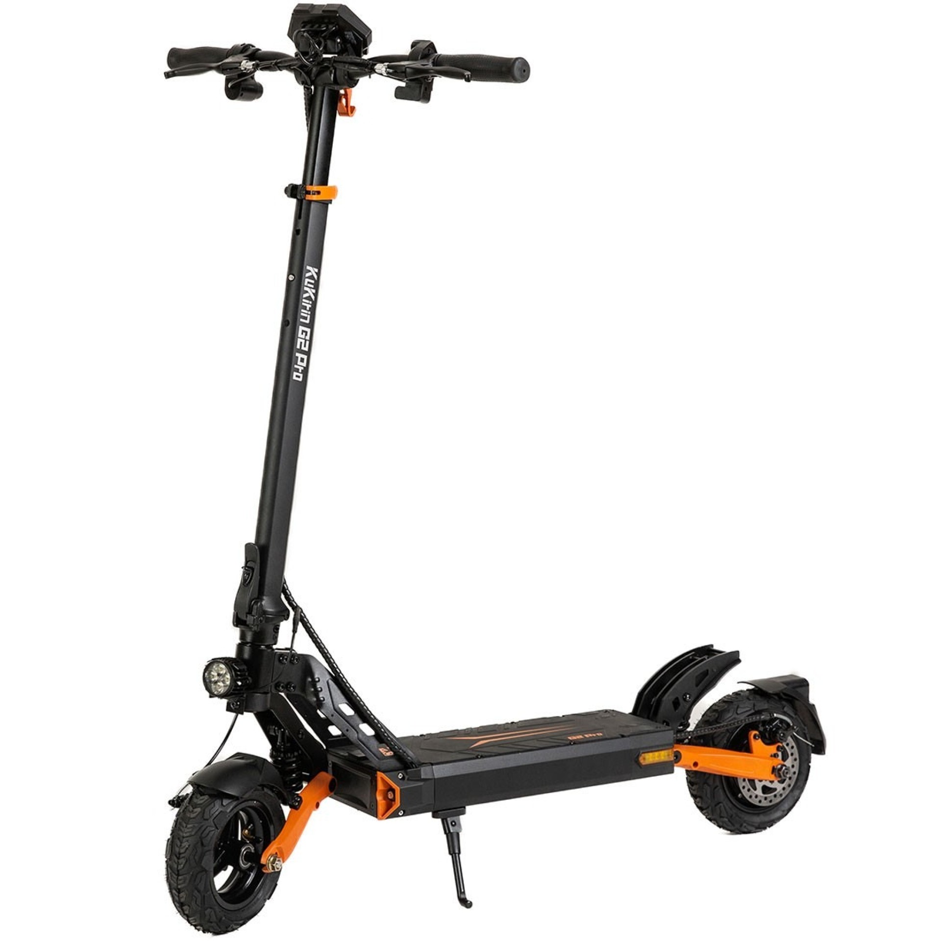Электросамокат с сиденьем Kugoo Kirin G2 PRO (600 Вт; 15 А/час; 48 В), черный — изображение 3