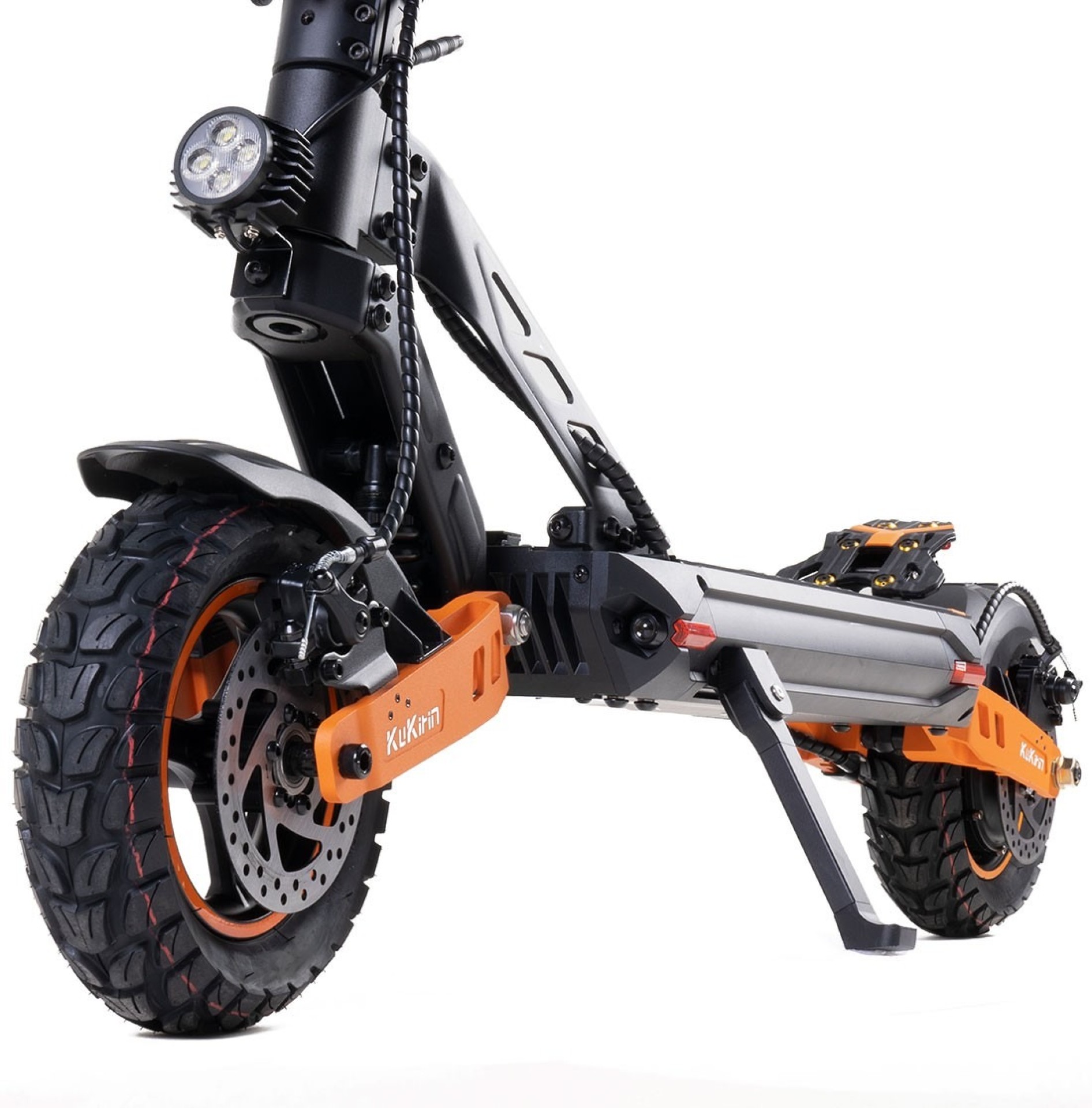 Электросамокат с сиденьем Kugoo Kirin G2 MAX 2026 (1000 Вт; 20 А/час; 48 В), черный — изображение 7